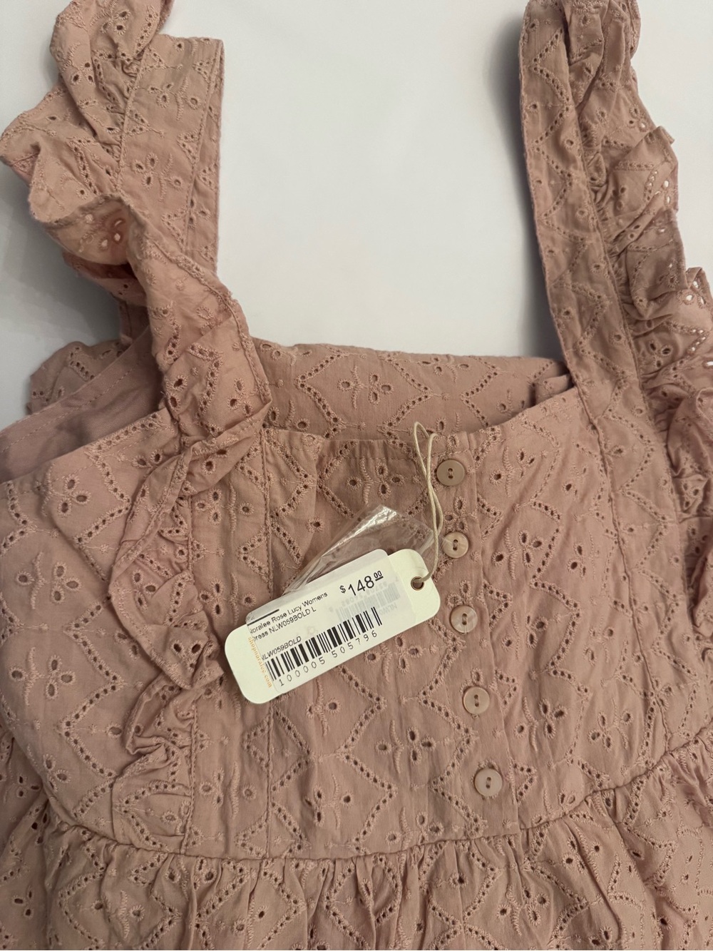 Noralee Lucy Dress Rose Women's L NWT - Picture 4 of 4